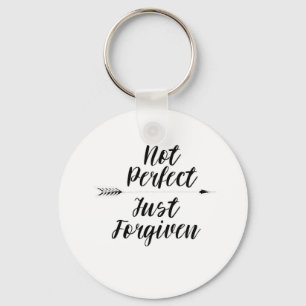 Chaveiro Inspiração Cristã Não Perfeito Apenas Perdoado