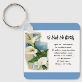 Chaveiro Inspiração Ele Me Fez Valer