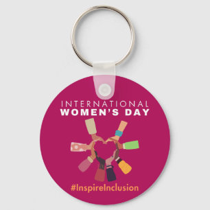 Chaveiro Inspire Inclusion International Women Day
