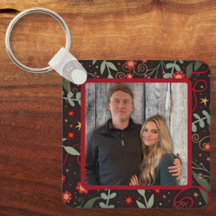 Chaveiro Inspirivência de Nomes Florais Bonito Elegantes