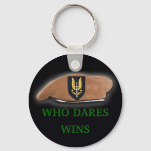 chaveiro instantâneo da boina do sas do serviço