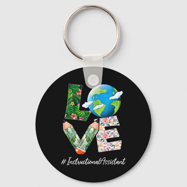Chaveiro Instrução Istant Love World Earth Day Salvar (Frente)