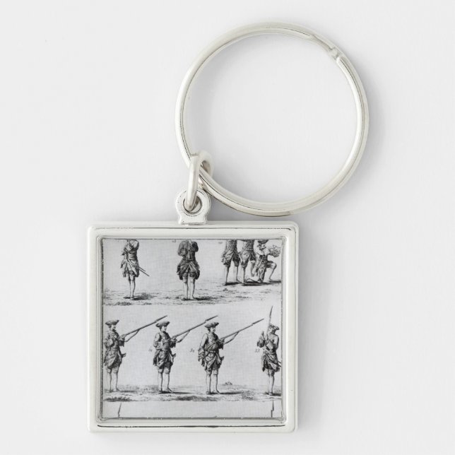 Chaveiro Instruções para uma broca da baioneta (Frente)