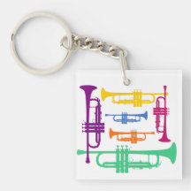 Instrumento Musical Multicolor Trumpet Brass