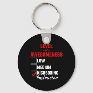 Chaveiro Instrutor de Kickboxing Nível de Incrível Misto M