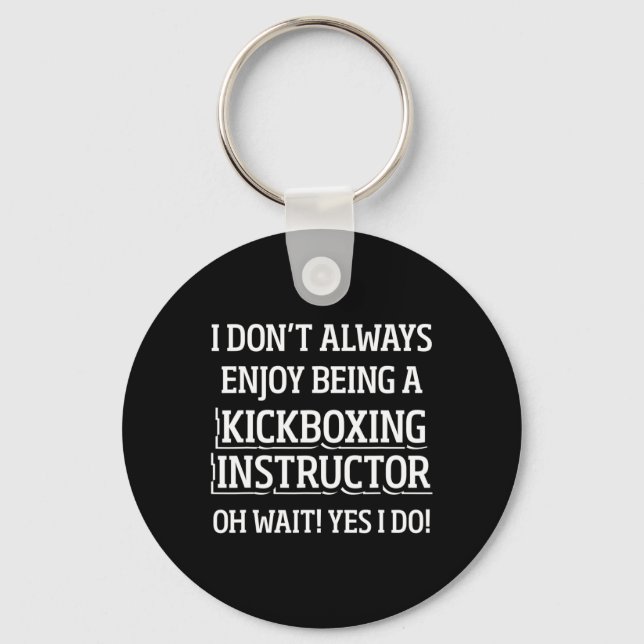 Chaveiro Instrutor de Kickboxing Treino de Kick Boxing _4 (Frente)