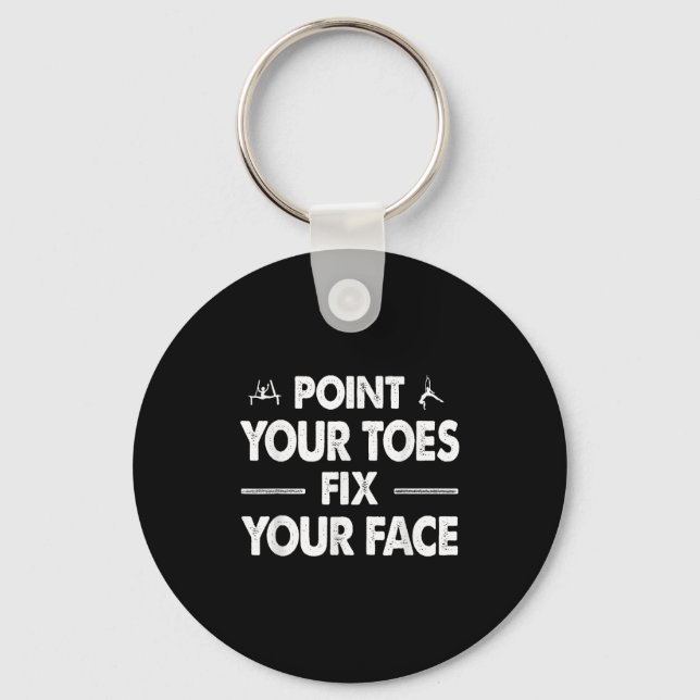 Chaveiro Int Your Toes Fix Your Face  (Frente)