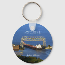 Chaveiro Integridade Americana na cadeia-chave Duluth