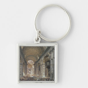 Chaveiro Interior de St Peter, Roma, 1867