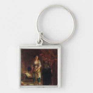 Chaveiro Interior de um Harem em Oran, c.1847