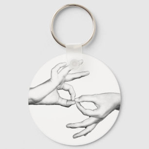 Chaveiro Intérprete do ASL