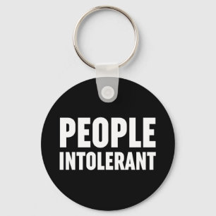 Chaveiro Intolerante ao Pessoas