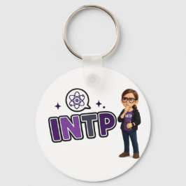 Chaveiro INTP — A Mente Investigadora
