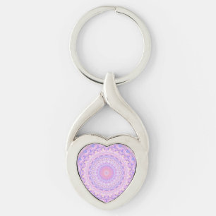 Chaveiro Intricate Trippy Colorate Boho Mandala