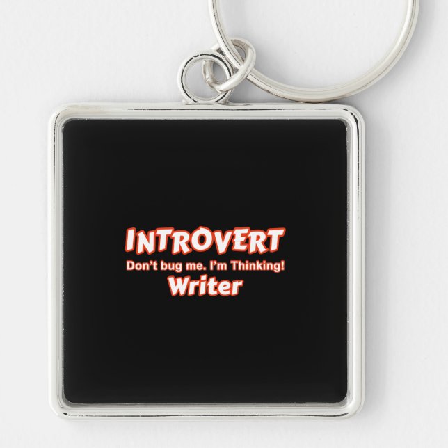 Chaveiro Introduvert Writer (Frente)