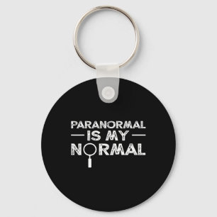 Chaveiro Investigador Paranormal Fantasma Caçando Presente