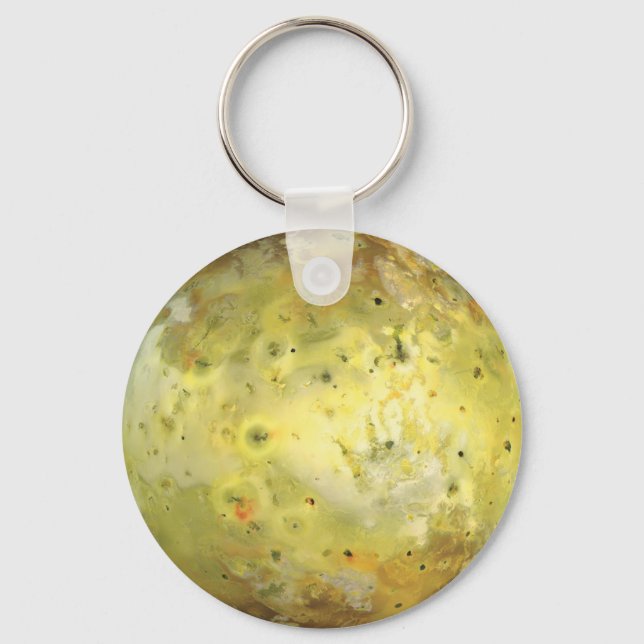 Chaveiro Io Lua vulcânica de Júpiter (Frente)