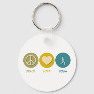 Chaveiro Ioga do amor da paz