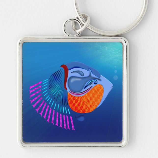 Chaveiro Ir Peixe (Frente)