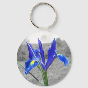 Chaveiro Íris azul