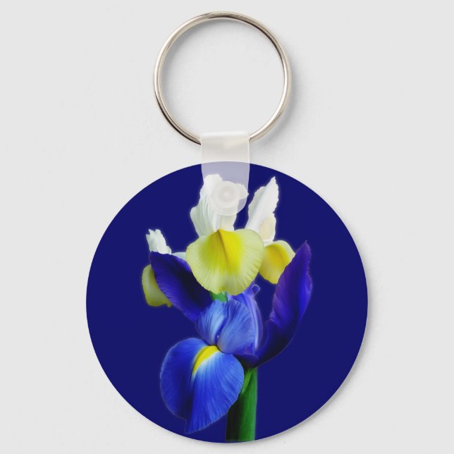 Chaveiro Íris Azul e Amarelo 1b (Frente)