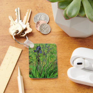 Chaveiro Íris por Vincent van Gogh, Flores de Jardim Vintag