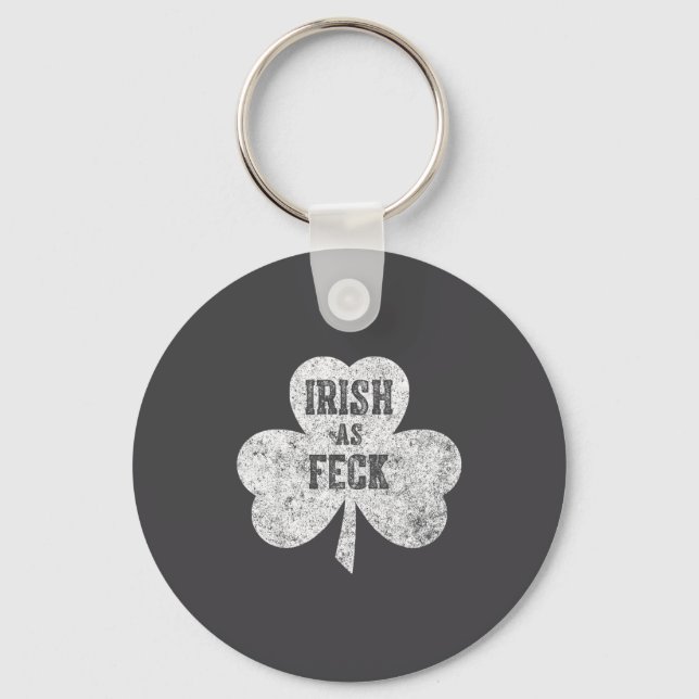 Chaveiro Irish As Feck Saint Patrick Day Gif  (Frente)