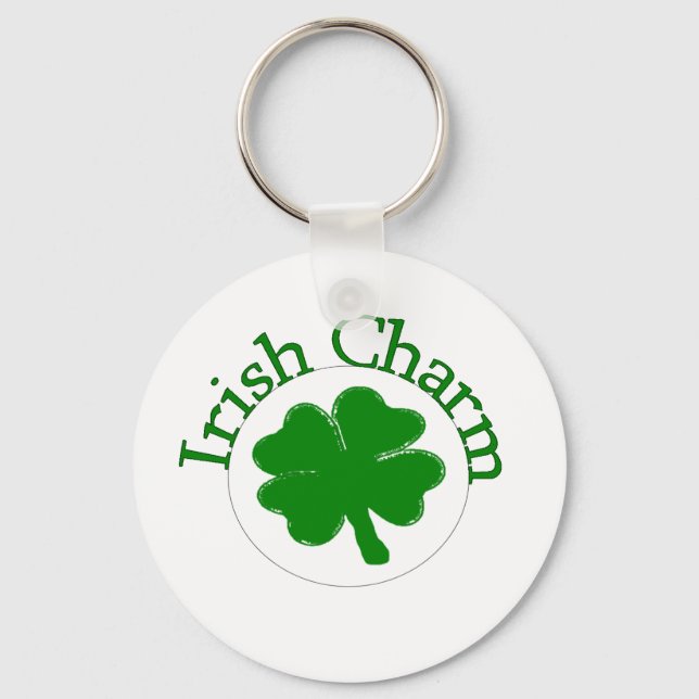 Chaveiro Irish Charm Clover (Frente)