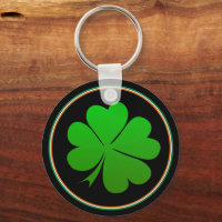 Irish Flag Keys, Lucky Clover Ireland / Rua Paddy