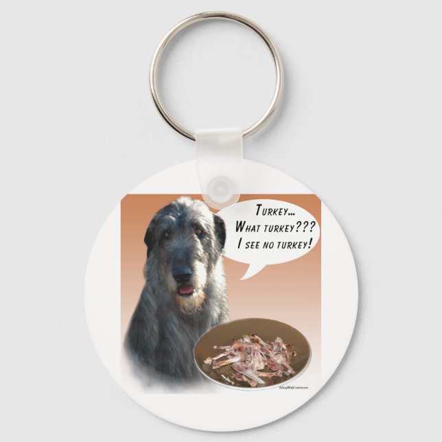 Chaveiro Irish Wolfhound Turquia (Frente)
