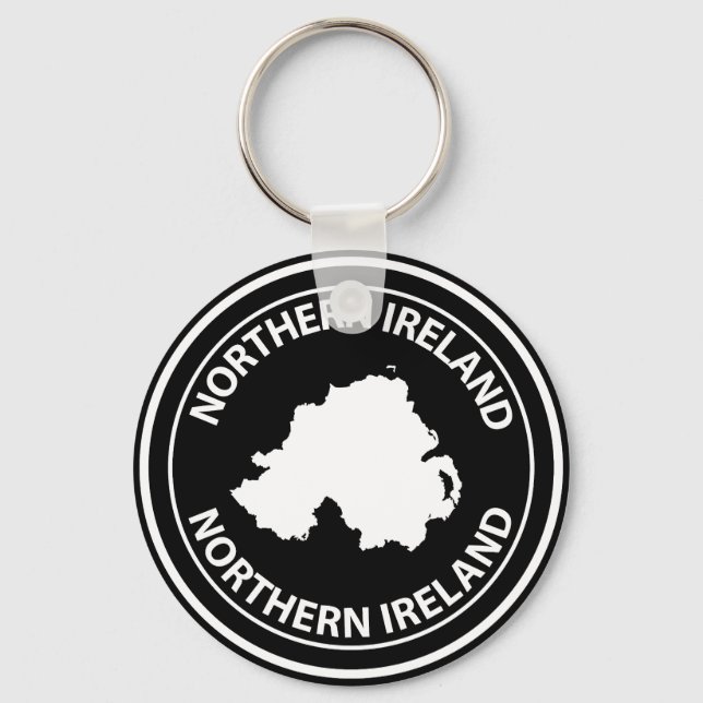 Chaveiro Irlanda do Norte (Frente)