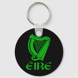 Chaveiro Irlanda Eire Eireann Orgulho Irlandês Harpa Gaélic