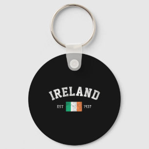 Chaveiro Irlanda Est. 1937 Bandeira Irlandesa Dia da Indepe