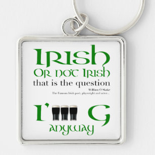 Chaveiro Irlandês ou não Dia de São Patrício original irlan