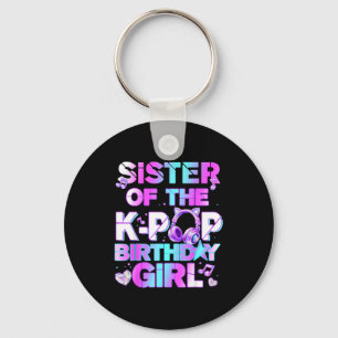 Chaveiro Irmã das garotas de aniversário do k-pop música co