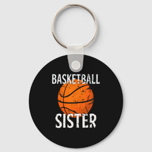 Chaveiro Irmã de jogador de basquete vintage esportes
