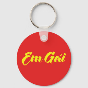 Chaveiro Irmã Mais Nova Vietnamita - Em Gái ~ Tiếng Việt