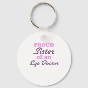 Chaveiro Irmã orgulhosa de um doutor de olho