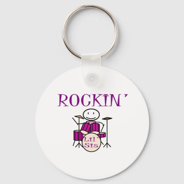 Chaveiro irmã rockin lil (Frente)