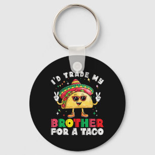 Chaveiro Irmão Comercial Para Taco Cinco De Mayo Engraçado 