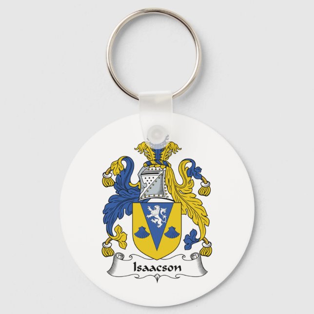 Chaveiro Isaacson Family Crest (Frente)