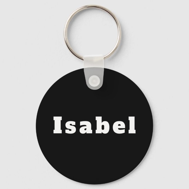 Chaveiro Isabel (Frente)