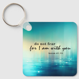 Chaveiro Isaiah 41:10 Não Tenha Medo De Bíblia Verso Abstra