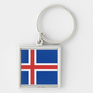 Chaveiro Islândia IS Ísland Flag