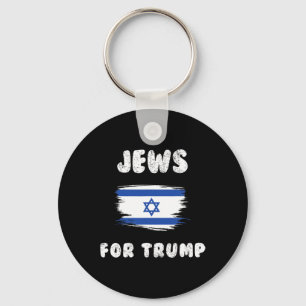 Chaveiro Israel Bandeira Judeus para Trump