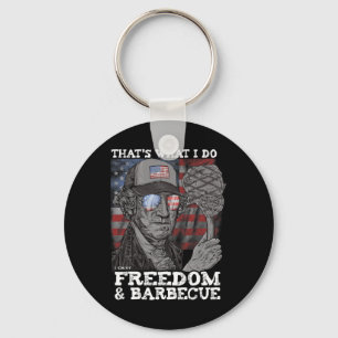 Chaveiro Isso é o que eu faço Aproveito a Liberdade e o Chu