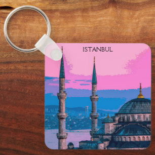 Chaveiro Istambul Turquia Arquitetura de Sophia Hagia