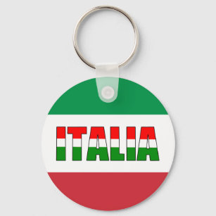 Chaveiro Italia-Flag da Itália