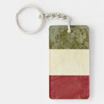 Itália Flag Key Chain Souvenir