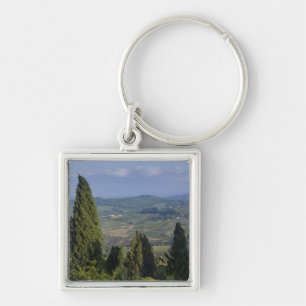 Chaveiro Itália, Toscana, Montepulciano. Vista da